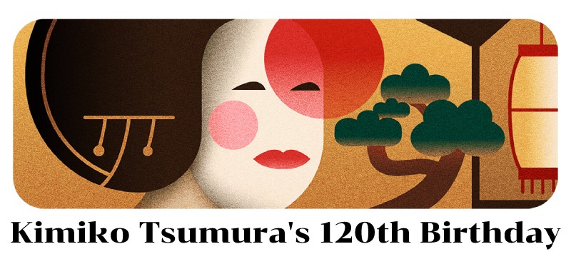 Tsumura Kimiko 津村紀三子 Google Doodle