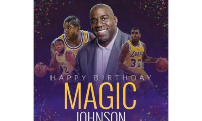 magic johnson birthday