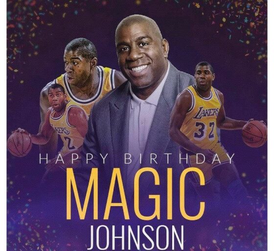 magic johnson birthday
