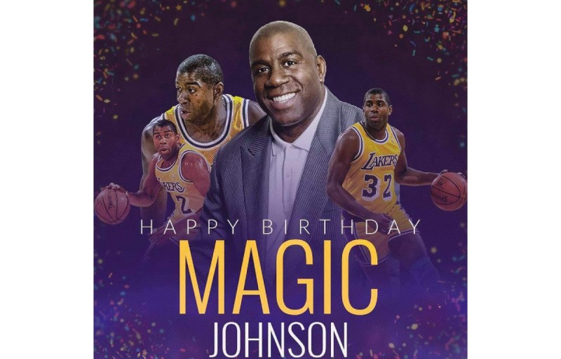 magic johnson birthday