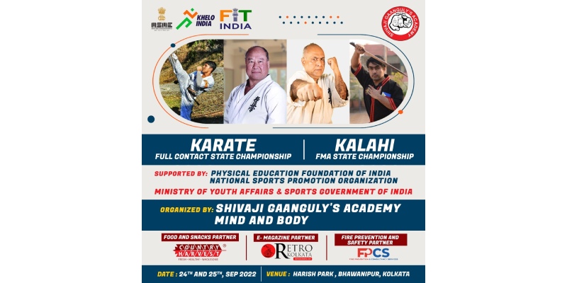 West Bengal state Full contact karate and Kalahi Filipino Martialarts Championship 2022