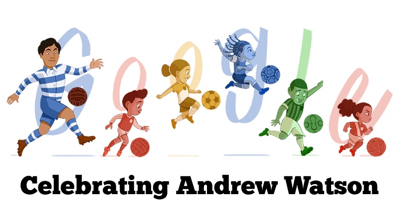 Celebrating Andrew Watson Google Doodle