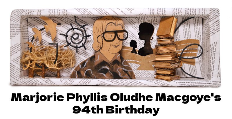 Marjorie Phyllis Oludhe Macgoye 94th Birthday Google Doodle