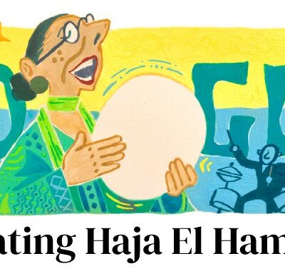 celebrating Haja El Hamdaouia الحاجة الحمداوية Google Doodle