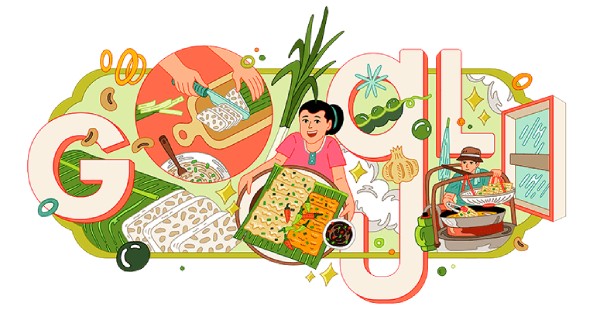 celebrating tempeh or tofu google doodle
