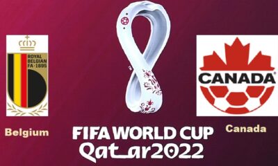 Belgium vs Canada FIFA World Cup Qatar 2022