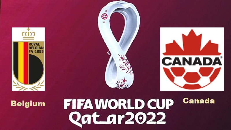 Belgium vs Canada FIFA World Cup Qatar 2022