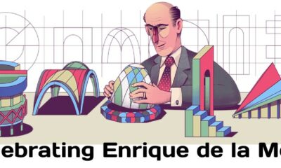 Celebrating Enrique de la Mora Google Doodle