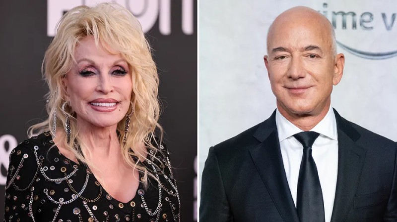 Dolly Parton was awarded the 100 million Courage and Civility award from Amazon founder Jeff Bezos