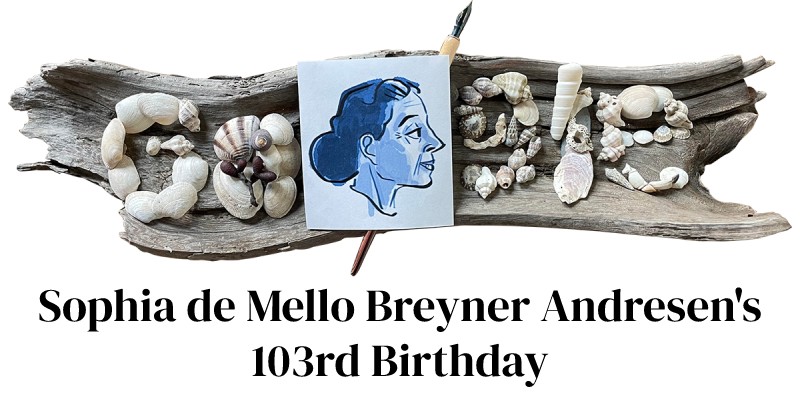 Sophia de Mello Breyner Andresen 103rd Birthday Google Doodle
