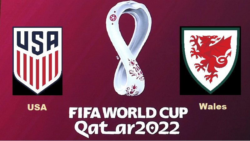 USA vs Wales FIFA World Cup Qatar 2022