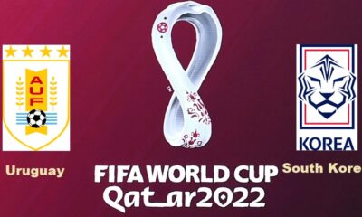 Uruguay vs South Korea FIFA World Cup Qatar 2022