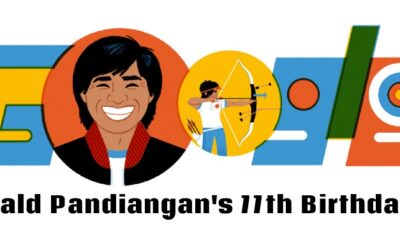 Donald Pandiangan 77th Birthday Google Doodle