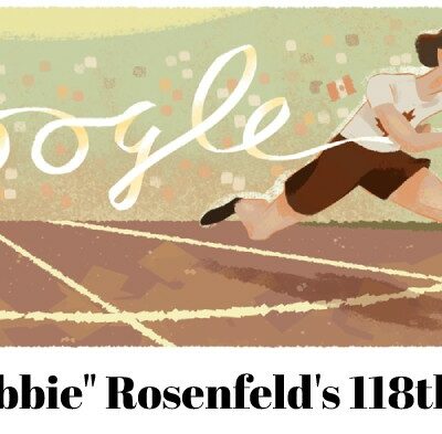 Fanny Bobbie Rosenfeld 118th Birthday Google Doodle