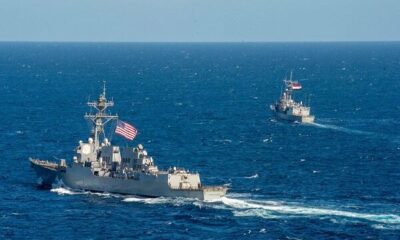 Iraq Kuwait and the United States completed a second joint patrol in the Arabian Gulf