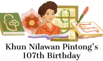 Khun Nilawan Pintong 107th Birthday Google Doodle