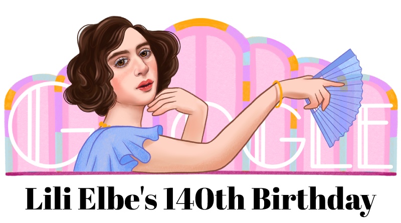 Lili Elbe 140th Birthday Google Doodle