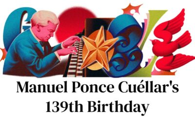 Manuel Ponce Cuellar 139th Birthday Google Doodle