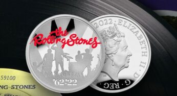 The Royal Mint with UK collectible coin honors the Rolling Stones for its 60th anniversary