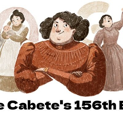 Adelaide Cabete 156th Birthday Google Doodle