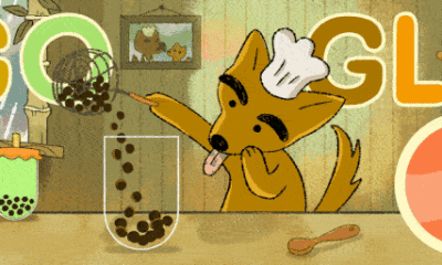 Celebrating Bubble Tea Google Doodle
