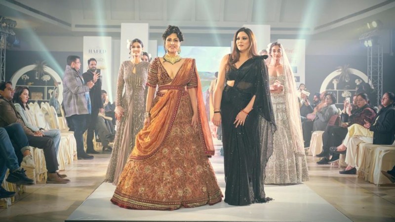 Chandigarh Fashion week hosted by Jonita and Harshdeep Doda Celebrity Brother sister duo