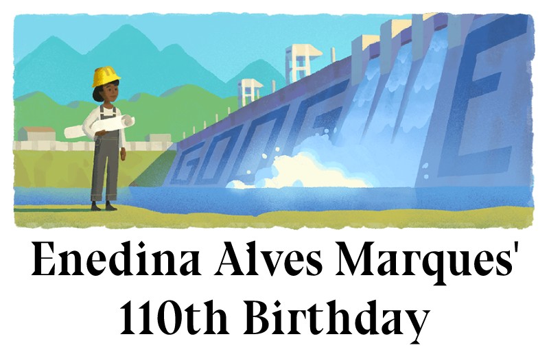 Enedina Alves Marques 110th Birthday Google Doodle