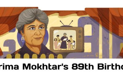 Karima Mokhtar 89th Birthday Google Doodle