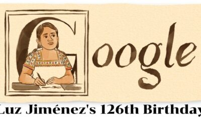 Luz Jimenez 126th Birthday Google Doodle