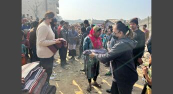 NGO ‘Change in Motion’ distributed blankets to migrant labourers of Wazirabad 