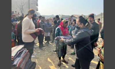 NGO ‘Change in Motion distributed blankets to migrant labourers of Wazirabad
