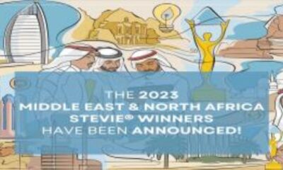 Announcement of the Middle East and North Africa MENA Stevie® Awards winners for 2023