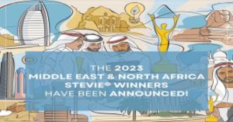 Announcement of the Middle East and North Africa MENA Stevie® Awards winners for 2023