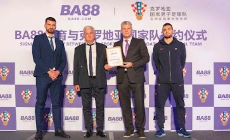 Win win situation BA88 Sports and the Croatian Football Association officially sign a cooperation agreement