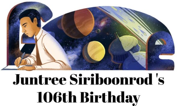 Juntree Siriboonrod 106th Birthday Google Doodle จันตรี ศิริบุญรอด