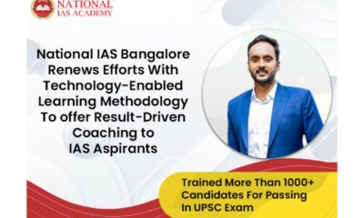 National IAS Bangalore renews efforts with technology enabled learning methodology to offer result driven coaching to IAS aspirants