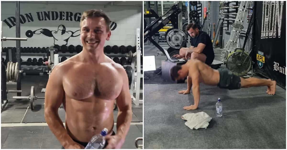 Guinness World Record Broken as Australian Man Completes 3206 Push Ups in 60 Minutes