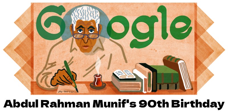 Abdul Rahman Munif 90th Birthday Google Doodle