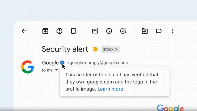 Google Introduces Blue Checkmark to Verify Email Sender's Identity in Gmail for Safer Mail Communication