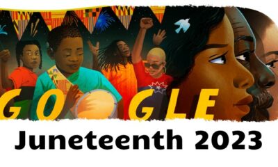 Juneteenth 2023 Google Doodle