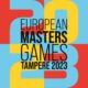 Tampere will host the multi sport event European Masters Games from June 26 to July 9, 2023