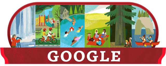 Canada Day 2023 Google Doodle