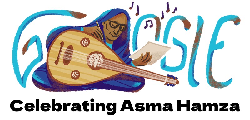 Celebrating Asma Hamza Google Doodle