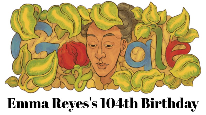 Emma Reyes 104th Birthday Google Doodle