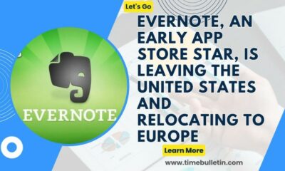 Evernote, an early App Store star, is leaving the United States and relocating to Europe