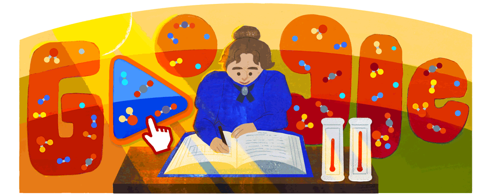 Google Doodle Celebrates the 204th Birthday of American Scientist and Women's Rights Activist Eunice Newton Foote