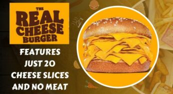 New “real cheeseburger” from Burger King in Thailand features just 20 cheese slices and no meat