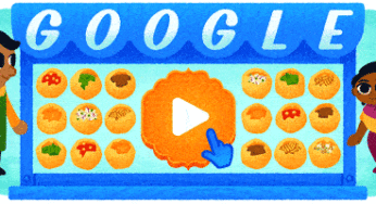 Pani Puri: Google Game Doodle Celebrates a Popular South Asian Street Food
