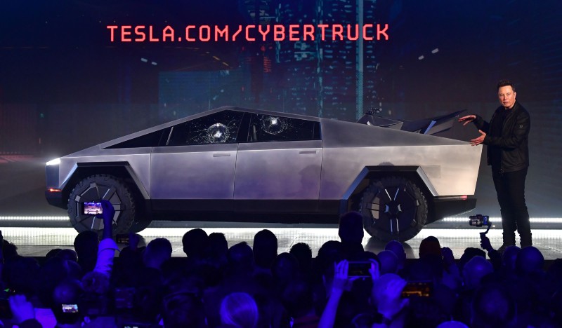 Tesla finally finished its first Cybertruck after years of waits