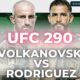 UFC 290 Volkanovski vs Rodriguez – Fight Card, Schedule, Date, Time, and Everything You Need to Know